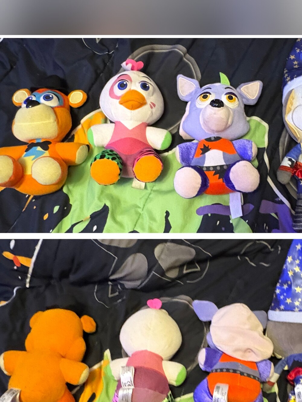 Funko Plush Set - Orange, Pink & Lavender Characters